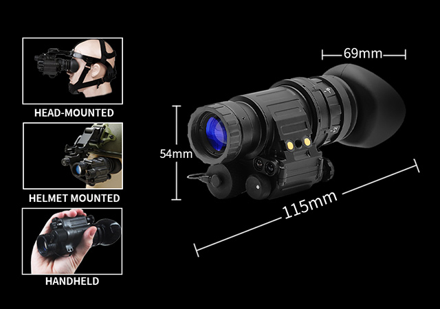 Three performance technical terms about night vision devices