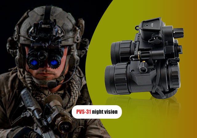 Advantages of PVS-31 night vision device
