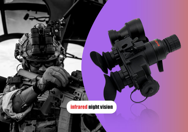 Working principle of infrared night vision device