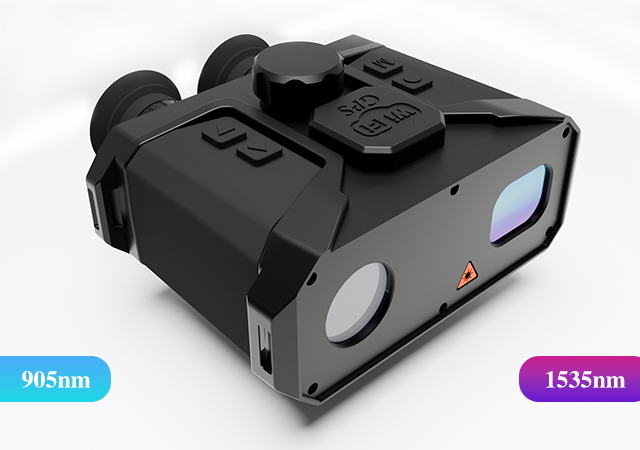 Why do laser rangefinders use 905nm and 1535nm wavelength lasers?