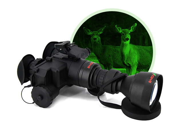 What is the main difference between the third-generation and second-generation night vision devices?