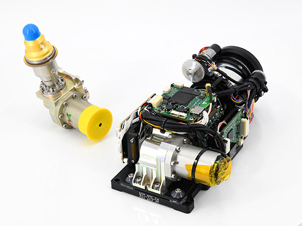 Cooled thermal module/core with lens